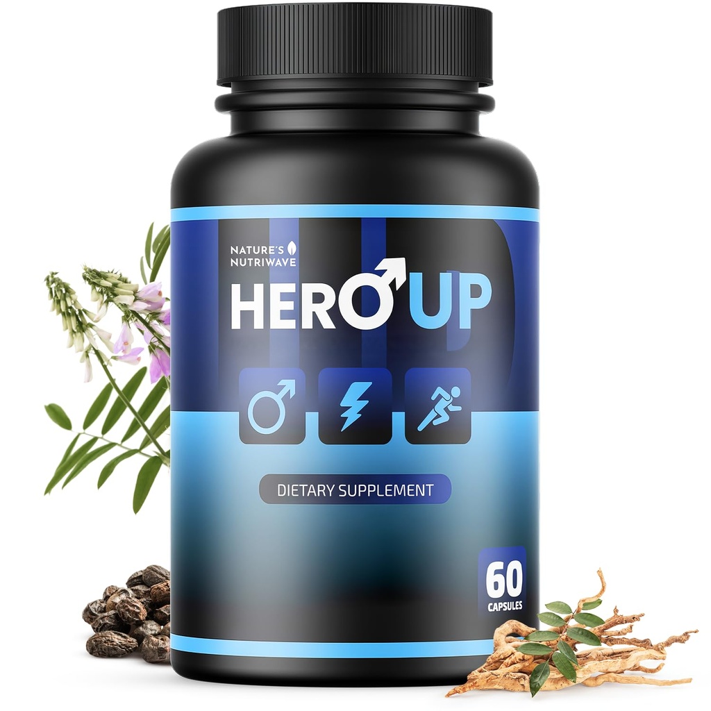 Heroup - Natural Wellness Supplement met Plant-Based Ingrediënten 