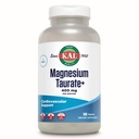 KAL Magnésium Taurate 400mg Plus Coenzyme Vitamine B6, supplément de magnésium chélaté, fonction musculaire, sans gluten, végétalien, 90 portions, 180 comprimés