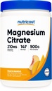 Nutricost Magnesium Citroenpoeder (Perzik Mango, 500 Gram)