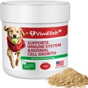 Hond Lumps and Bumps Supplement; Lipoom behandeling, Turkije staart paddo, Buddy Immuun Ondersteuning & Normale Cell Growth Guard, Reishi, Shiitake, Maitake, Turmeric Root - 30-dagen Het aanbod