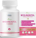 BIOLABS PRO Myo-Inositol Supplement 1000mg Natural Dietary Support for Cellular Health & Wellness, Premium Non-GMO, Gluten-Free, Kosher Certified, Paraben-Free - (120 Caps - 2-maands levering)