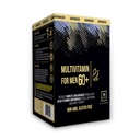 Actif Multivitamine voor mannen Leeftijd 60+ met 30 Biologische Vitaminen en Biologische Kruiden, Non-GMO, Made in USA, 120 Tellen