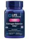 Life Extension Estrogen Balance Elite, Supplément de soutien à la ménopause, Hormone Balance, Flashs chauds, Sueurs de nuit, Sécheresse vaginale, Sans gluten, Non OGM, Végétarien, 60 comprimés.
