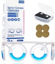 Anti-beweging ziektebril,Motion Ziekte Bands(Random Color),Motion ziekte Patch,Antiemetic,Drie in een pakket voor volwassenen of kinderen