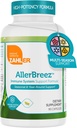 Zahler AllerBreez Immune System Support Formula with Vitamin C, Quercetin, Vitamin B5, MSM & Stinging Brandnetel - Seizoengebonden & Year-Round Immune Support Supplement, Dhist Allergie Supplement (180 Capsules)