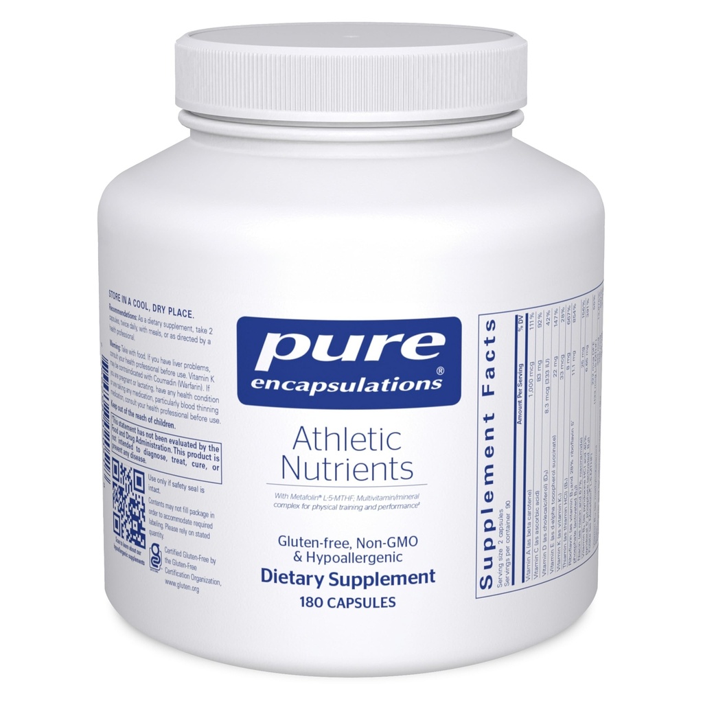 Pure Encapsulations Athletic Nutriënts 