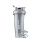 BlenderBattle Classic V2 Shaker Bottle Perfect voor eiwitshakes en pre-workout, 28-ounce, Pebble Grey