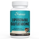 2400 MG Liposomale Glutathion Softgels, Max Absorptie, Active Form L-Glutathione Reduced (GSH), with Hyaluronic Acid, Resveratrol, Master Antioxidants for Detox, Brain, Immuun System, 60 Softgels