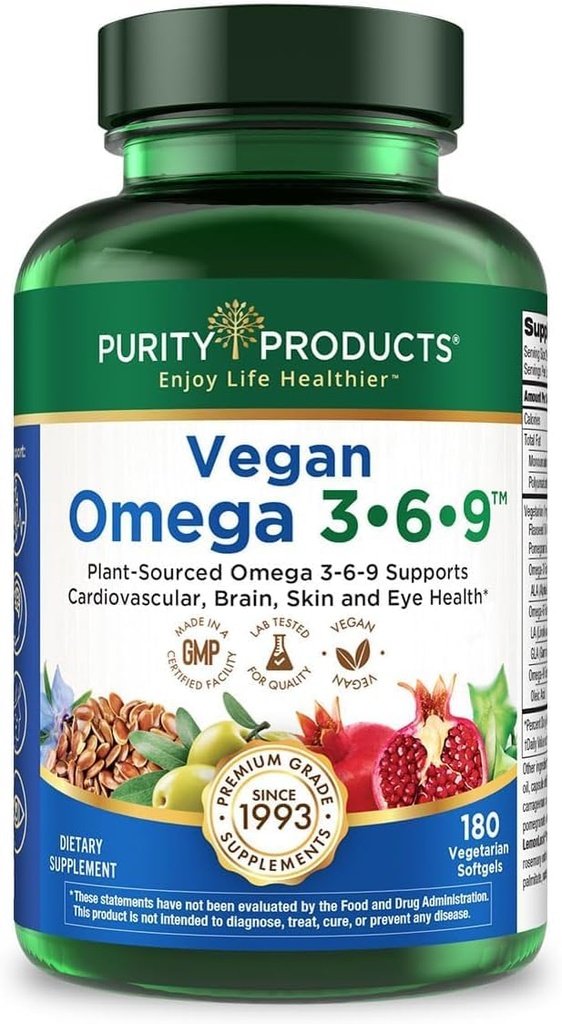 Zuiverheid Producten Vegan Omega 3-6-9 Formula - 