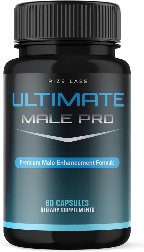 Ultimate Male Pro Capsules voor mannen, Ultimate Male Extreme Supplement, all-natuurlijke ondersteuning voor een gezonde actieve levensstijl, UltimateMalePro Reviews ((60 capsules)