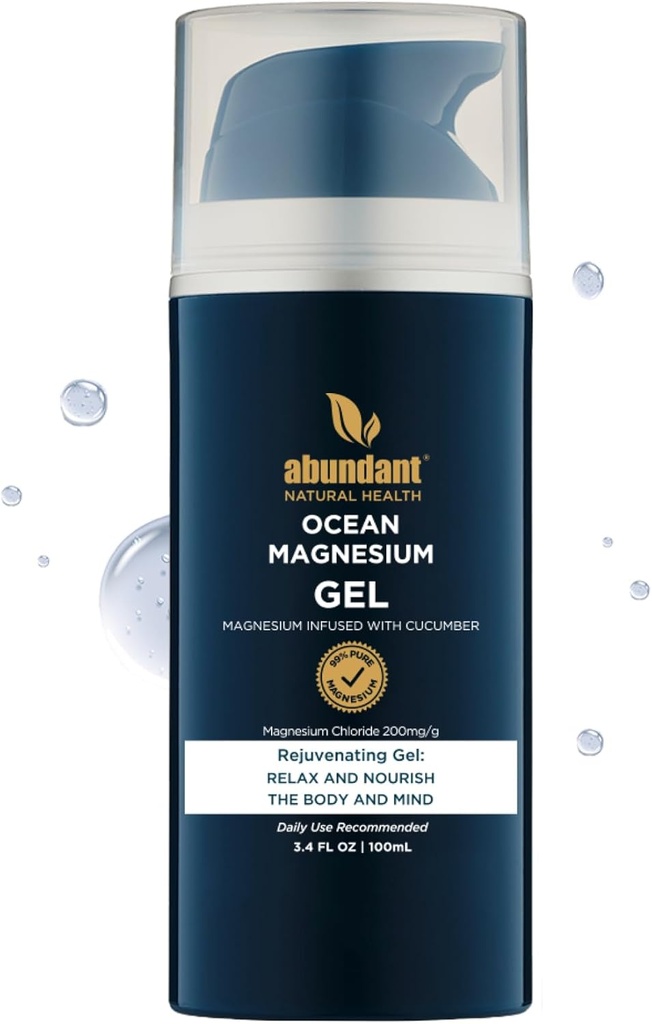 MAG I.C. Magnesium Gel met 10% Trolamine Salicylaat voor sterke pijnverlichting tegen pijn en blauwe plekken, topisch gebruik, effectieve en snelle absorptie, Fragrance-Free, 100ml