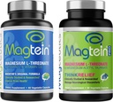 Magtéin Magnésium L-Thréonate 60 Capsules, Magcéutiques MagtéinPRO 90 Capsules - Ensemble