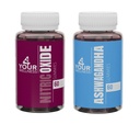 4YWN Nitric Oxide and Ashwagandha Gummies Supplement Bundle, Boosting Energy and Restauration, Non-GMO, Glutenvrij, onbeschoft en Kosher voor Dagelijkse Focus Boost