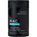 Sportonderzoek N-Acetyl L-Cysteine (NAC) 600mg, 90 Veggie Capsules - Vegan, Non-GMO, Glutenvrij.