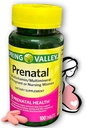 Prenatale vitamines- Multivitamine Multimineral voor zwangere en verzorgende vrouwen Supplement tabletten 100 Ct