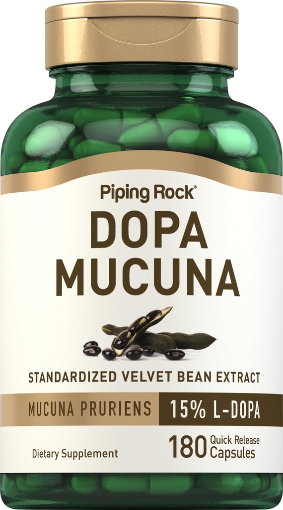 Piping Rock DOPA Mucuna Capsules 
