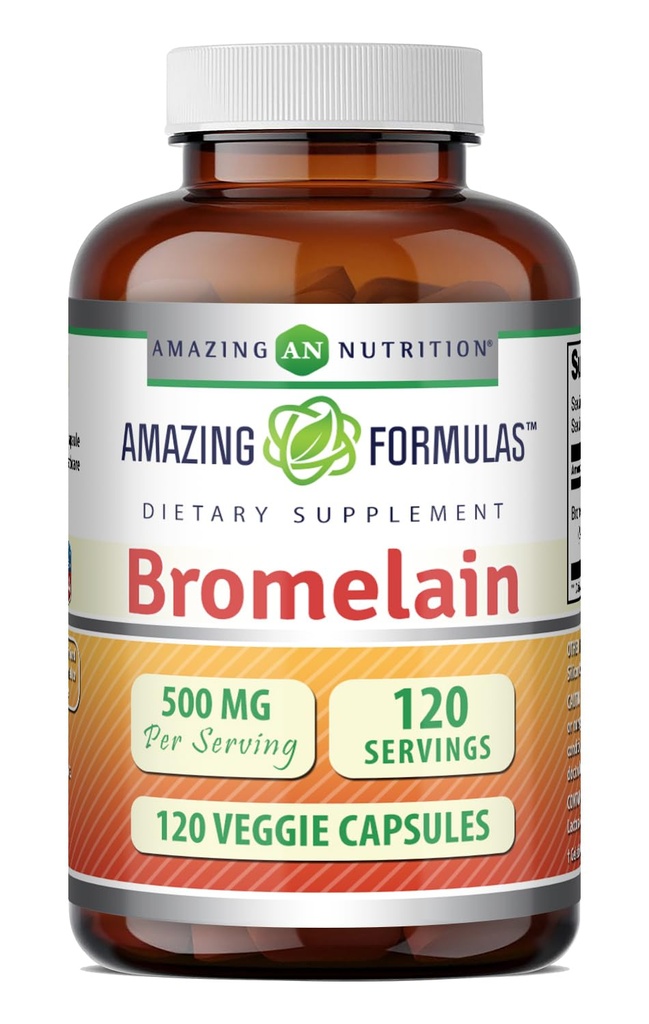 Verbazingwekkende Formules Bromelain Supplement 