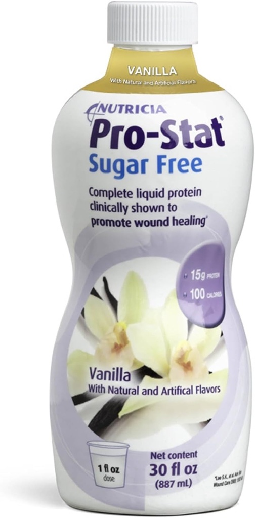 Medical Nutrition Usa Inc Pro Stat Sugar Free Liquid Protein Nutritional Supplement, Mnu40064, 1 Pound