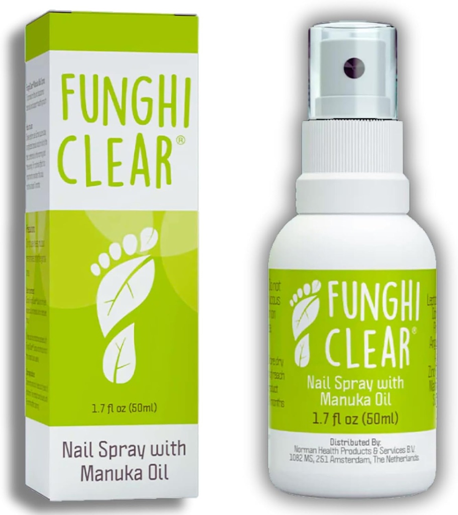 Nagelbehandeling voor teennagel, extra sterkte Manuka oliespray, geen mess! Vernieuw beschadigde, gebroken, gekraakte en verkleurde nagels (1 verpakking)