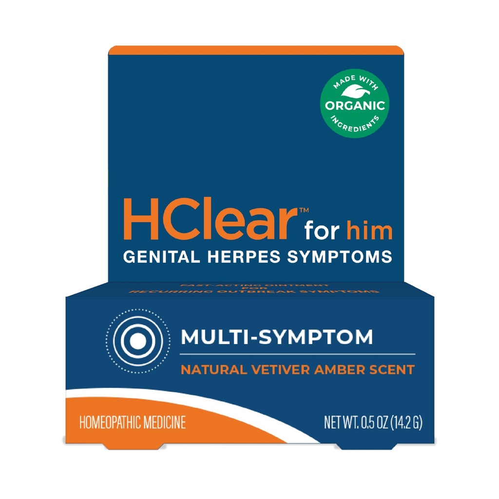 HClear voor hem door FemiClear - Topische Zalf - Geformuleerd met natuurlijke en biologische ingrediënten - Fast-Acting Relief - Gemaakt in de VS - (0,5 Oz Tube)