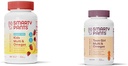 Smartypants Kids Multivitamine Gummies, Sugar Free: Omega 3 (ALA) & Teen Girl Multivitamine Gummies: Omega 3 Fish Oil (EPA/DHA)