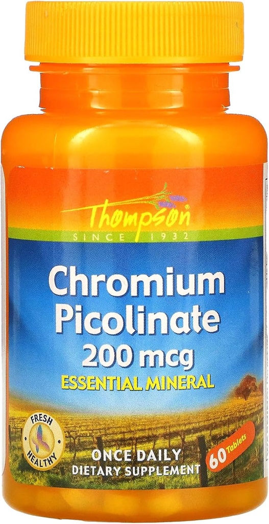 Thompson Chroom Picolinaat, 60 tabletten