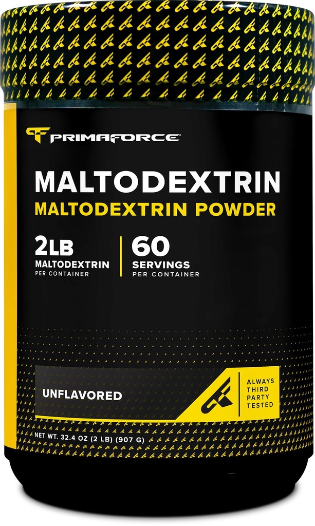 Primaforce Maltodextrine Poeder (2 pond, ongearomatiseerd) - Food Grade Maltodextrine Poeder voor verhoogde workout Energie, Gain & Endurance
