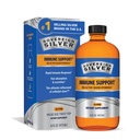 Support immune en argent souverain - Argent colloïdal, hydrosol en argent bioactif, 10 ppm, haut de torsion liquide, 16 Fl Oz, (473 mL)