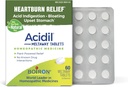 Boiron Acidil for Relief of Acid Reflux, Heartburn, Indigestie en Upset Maag - 60 Tel.