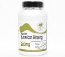 Noord-Amerikaanse Ginseng 200mg ~ 200 Capsules - Geen additieven ~ Naturetitie Supplementen