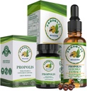 Propolis Health Premium Braziliaanse Groene Propolis Bundel: 1000mg Capsules met Vitamine E & Green Propolis Extract Liquid - 50 Days Capsule & 30 Days Liquid Supply for Immune Support