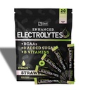 Enhanced Electrolyte Powder Stick Packs (Strawberry Kiwi 