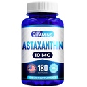 Nous aimons les vitamines Astaxanthine 10mg Softgel - Suppléments d'Astaxanthine hautement Potent de l'hématococcus Pluvialis - Améliore les niveaux de santé et d'énergie oculaire, articulaire et cutanée - 180 portions, 6 mois d'approvisionnement