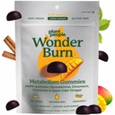Planten Mensen WonderBurn Metabolisme & Cravings Control Gummies, Zero Sugar, Ripe Mango smaak (60 Tel.)