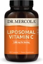 Mercola Liposomale Vitamine C, 1000 mg per portie, 90 porties (180 capsules), Dieetsupplement, Ondersteunt Immune Health, Niet GGO, NSF gecertificeerd