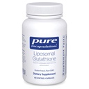 Encapsulations pures Glutathion liposomique - Soutien immunitaire et désintoxication hépatique* - Protection antioxydante - avec le Glutathion Setria - Non-OGM - 60 Capsules Softgel
