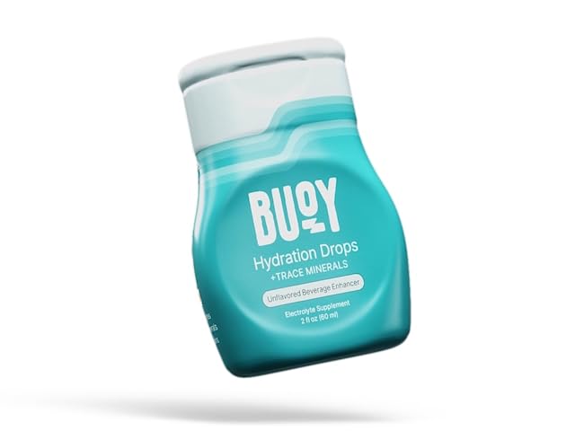 Buoy Electrolyte Drops Geen suiker, geen zoetstoffen Trace Minerals, Vitamines & Antioxidanten 