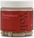 Yoli® Thermoburn Energy Supplement met Green Tea Leaf, Guarana, Choline, Raspberry Ketonen en Thermo-G merk Blend - Energie Vitamine, 60 Capsules