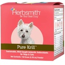 Herbsmith Pure Krill - Wild-Caught Antarctic Krill - Just 1 Ingredient - Astaxanthine voor Honden - Klaar om Omega 3s te gebruiken