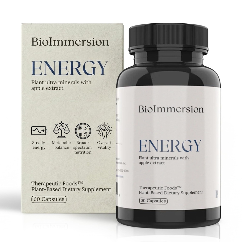 Energie-Based Ultra Minerals met Apple Extract voor Cellular Vitality & Metabolisme Ondersteuning 60 Vegan Capsules
