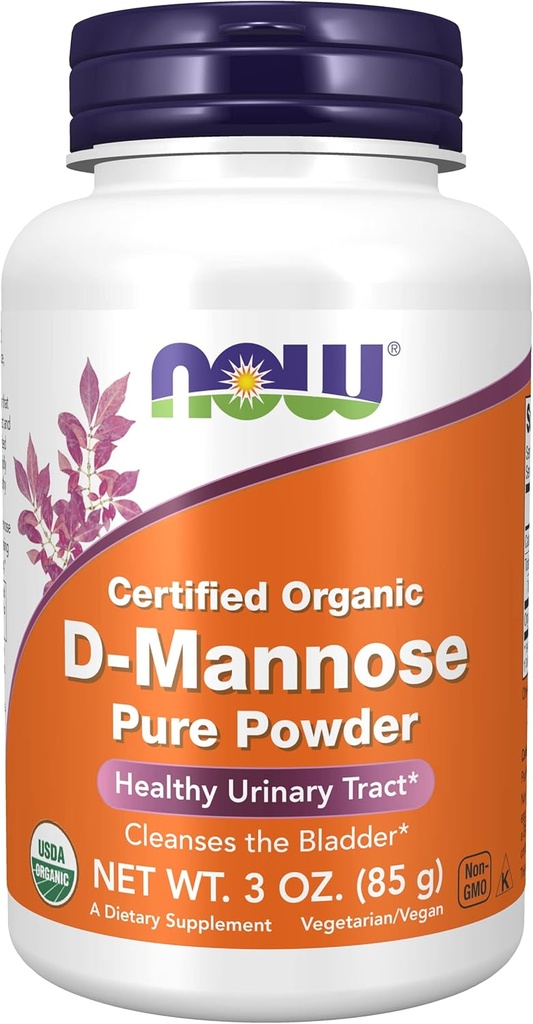 Nu Foods, D-Mannose Pure Powder, 3 oz (85 g)
