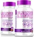 (2 Pack) Ketokandies Reiniging & Detox Capsules, Geavanceerde Interne Reiniging Ondersteuning voor Gezond Gewichtsverlies, Natuurlijke Formule voor Reiniging en Detox, Keto Kandies Pastillas Reviews (120 Capsules)