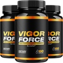 (3 Pack) Vigor Force Pillen, Vigo Force for Men, Vigo Force Capsules, Vigo Force, Vigo Force Formula, Vigo Force Advanced Formula, Vigo Force Review, 180 Capsules voor 3 maanden