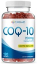 CoQ10 200mg - Co-enzym Q10 Dieetsupplement, Eenvoudig doorslikken 120 Softgels