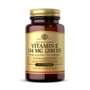 Solgar Vitamine E 200 IE Alpha, 100 IE Softgels - Antioxidant, Gezonde Veroudering, Gezonde Huid, Immuun Systeem Ondersteuning - Natuurlijke Bron Vitamine E - Glutenvrij, Melkvrij - 100 porties