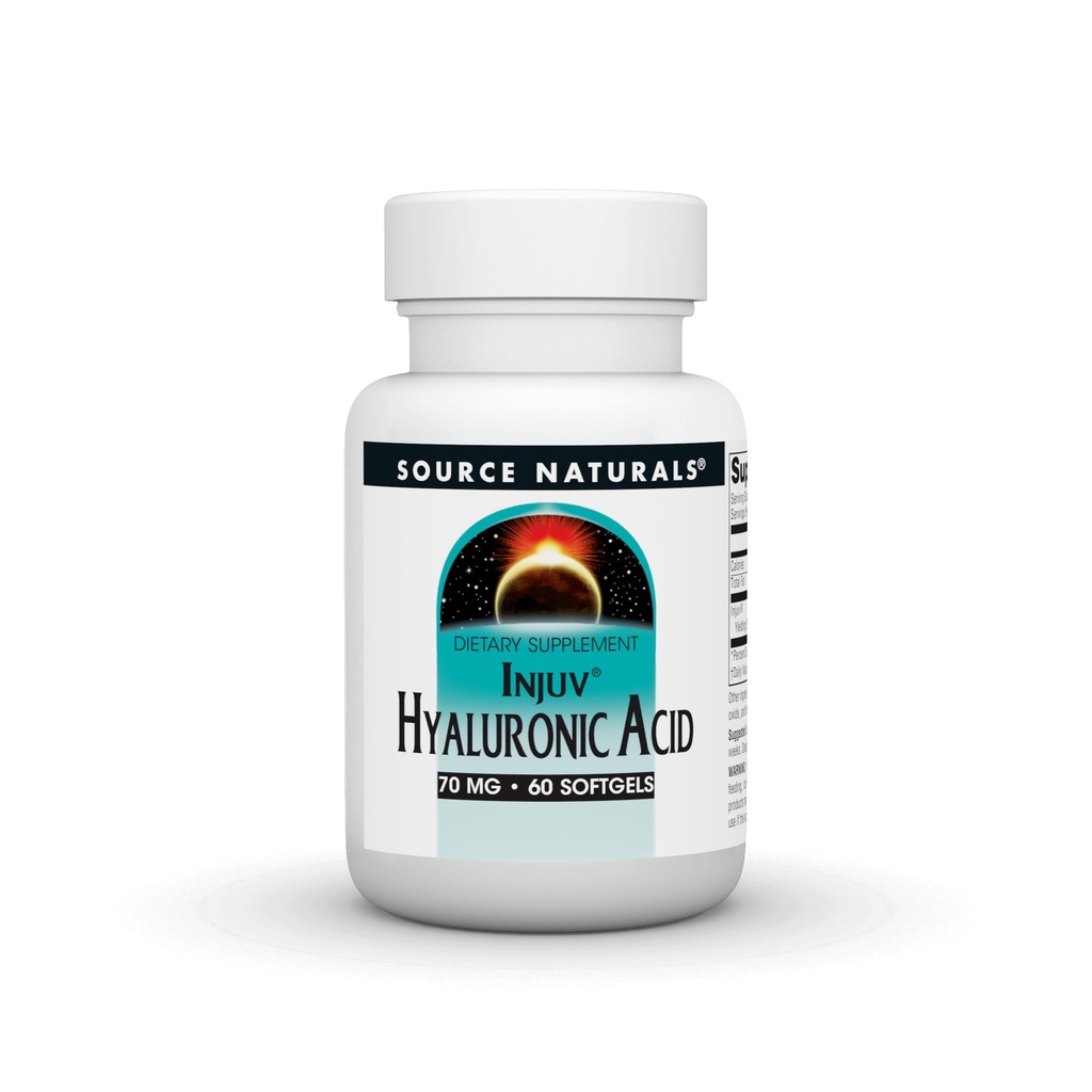 Bron Naturals Hyaluronic Acid Injuv 70mg - 60 Softgels