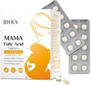 Foliumzuur van BHK, voordat tijdens de zwangerschap, ondersteunen Baby Zenuwstelsel ontwikkeling, essentiële vitamines voor moeder & baby, 90 tabletten