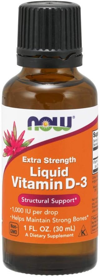 NU Foods Liquid Vitamin D3 Extra sterkte - 1000 IE - 1 ml