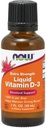 MAINTENANT Aliments Vitamine liquide D3 Extra-résistance - 1000 UI - 1 fl oz