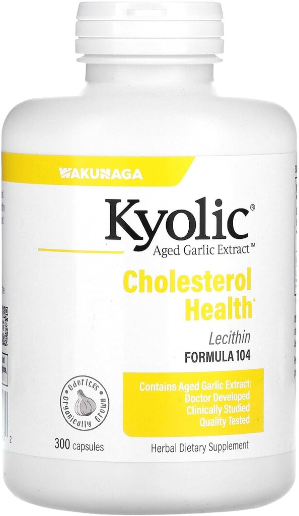 Kyolisch #104 Knoflook Ext W/Lecithn 300 Cap
